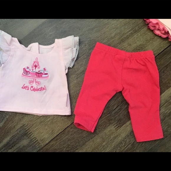 AMERICAN GIRL TOP AND PANTS SET FOR DOLLS. - Picture 3 of 3